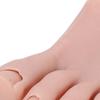 Soft Silicone Nail Art Training Foot Left/Right Fake Foot Model  For Nail Art Training