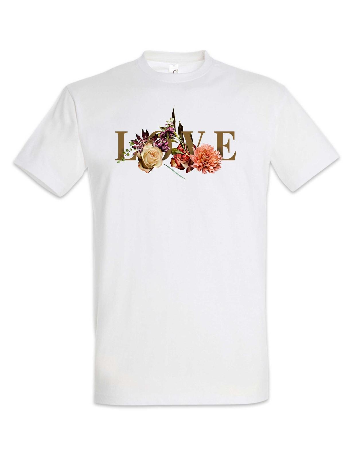 

Love Flowers T-Shirt Mens Womens Tees Top Flower Tattoo Artist Tattooist 4XL