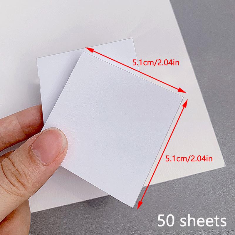 

50 шт. Палитра для геля для ногтей Инструмент для рисования Водонепроницаемый Лоток для смешивания цветов лака для ногтей Одноразовая Отрывная бумага для тонирования цвета Книга для клея S