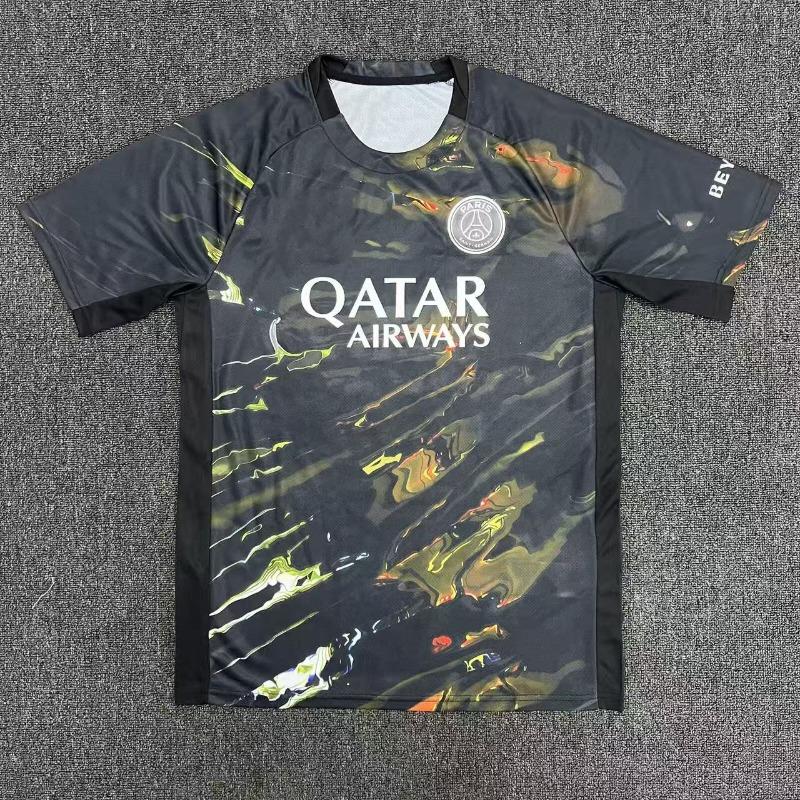 Maillots de Football Édition Spéciale en Gros Paris Ajax Real Madrid Inter Mibasa Argentine Brésil Maillots à Manches Courtes