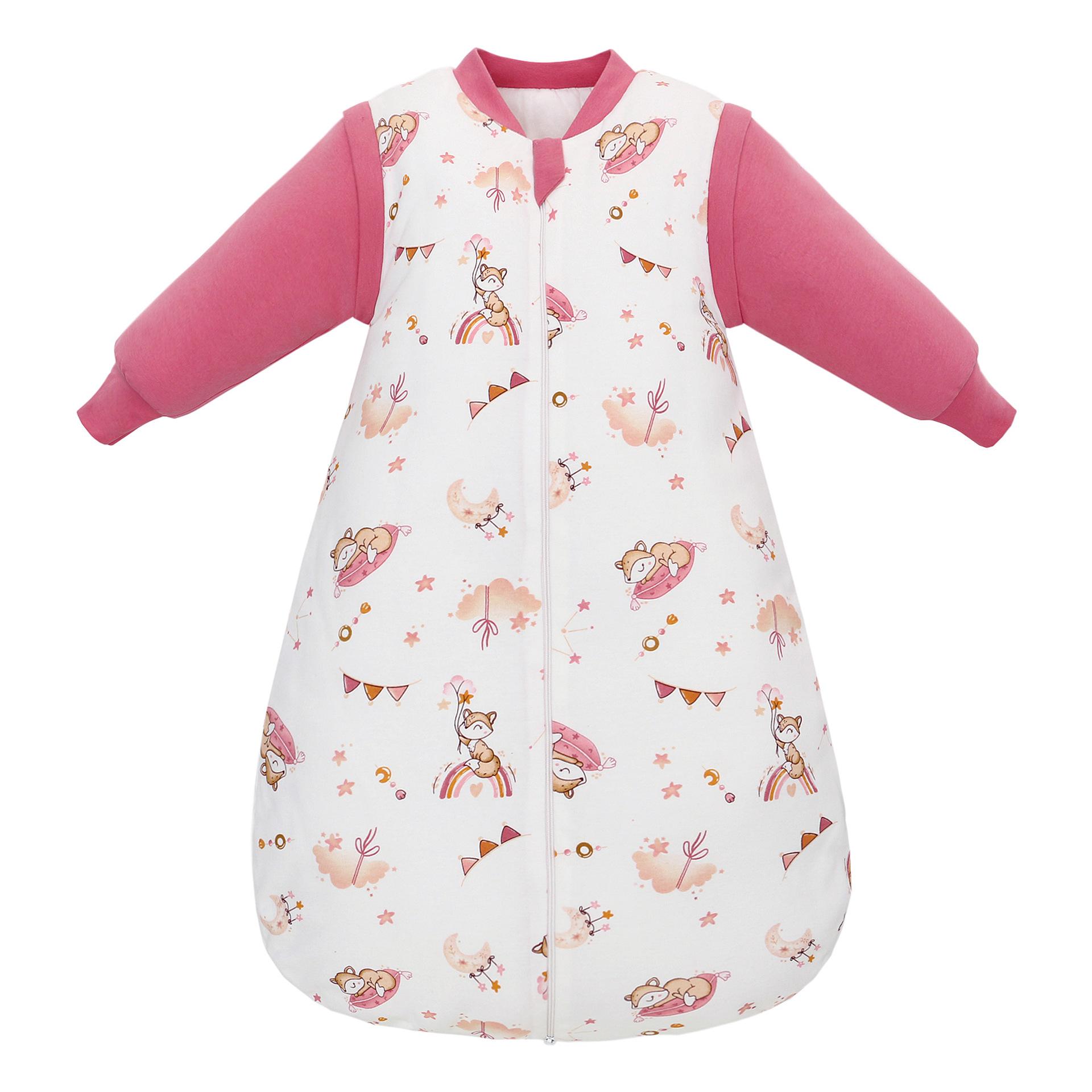 

Осенне-зимний стеганый утолщенный детский спальный мешок детский спальный мешок 2.5Tog L(6-18) розовый