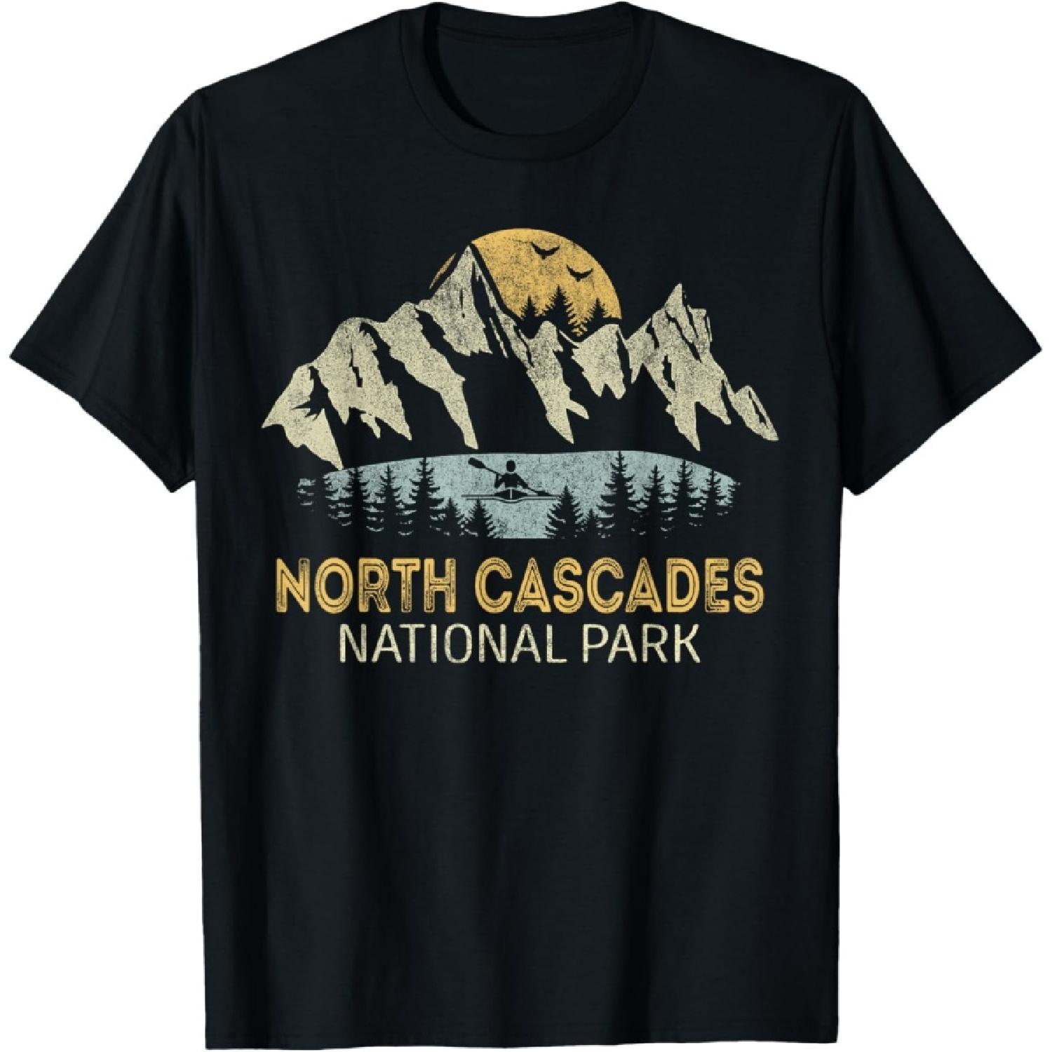 Национальный парк Северные Каскады Горный Закат Рассвет Футболка S