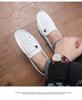 2024 Fashion Shoes for Men Leather Casual Shoes Summer New Microporous Slip-on Loafers Street Fashion Driving Shoes