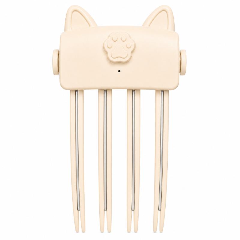 1Pcs 4-Claw Anti-Scald Hair Root High Skull Top Styling Tools Cordless Root Lifter Comb Wireless Heating Root Volumizing Clips