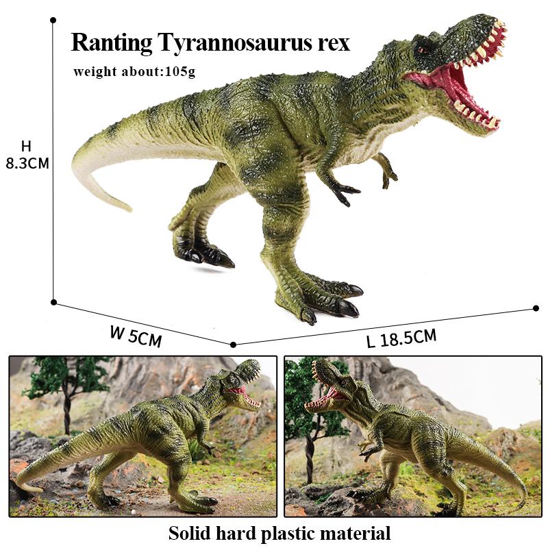 Figurine Oenux Dinozauri Jurasici T-Rex Velociraptor Spinosaurus Dilophosaurus Model Animal Figurine de Acțiune Colecție Jucărie pentru Copii
