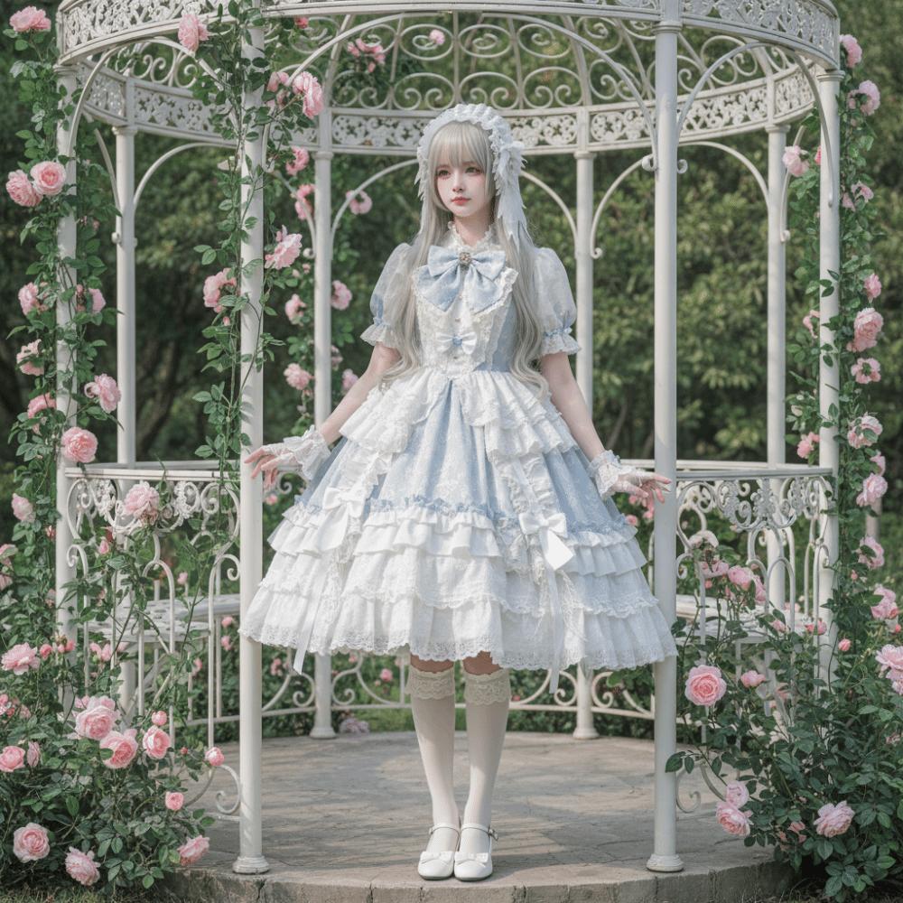 Rivet Lolita Wings Lace Headband Y2k Lolita Hair Clip Cute Ruffled Hairband  Cosplay