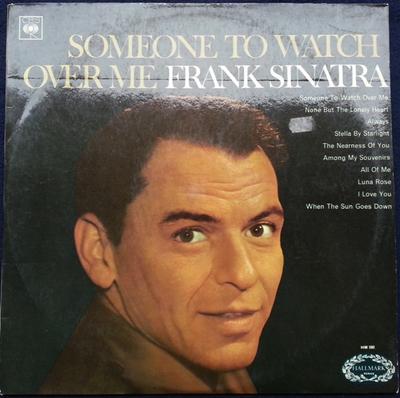 LP Record FRANK SINATRA - Someone To Watch Over Me SHM592 Hallmark Record US Jazz Used