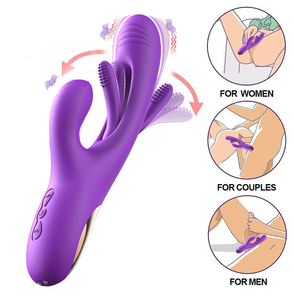 21 Modi Patting Vibrator for Klitoris Kvinner Stimulator Massasjer Kraftig G Spot Vibrerende Sexleketøy Kvinnelige varer for voksne