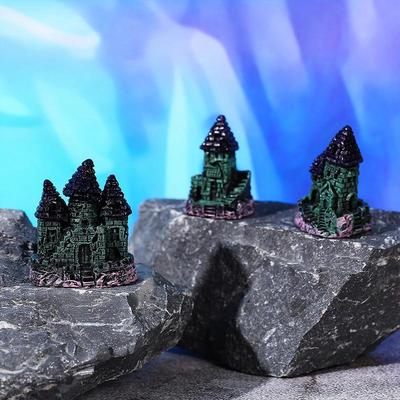 New Aquarium Resin Castle Decoration - Fish Tank Ornament