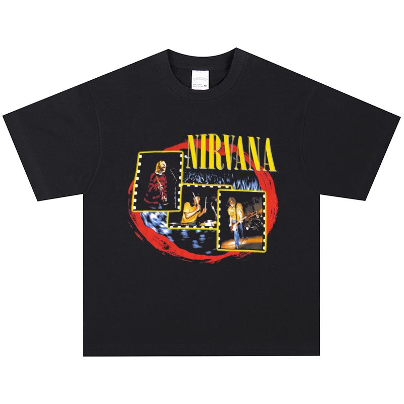 Nirvana T-Shirt, Soft Fabric Casual Daily Wear XL