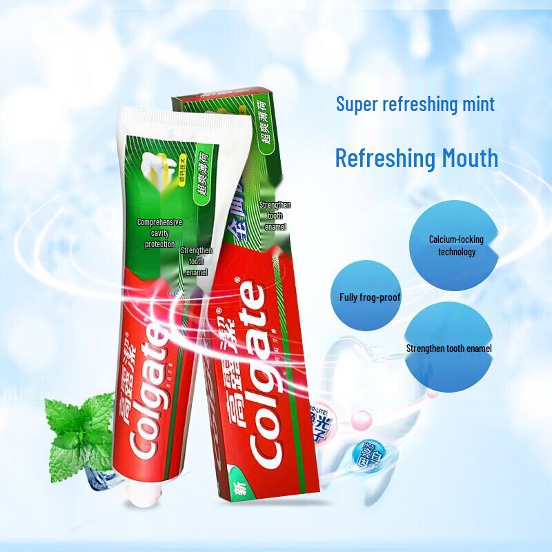 Colgate Total Anti-Cavity Fresh Mint Toothpaste 3-Pack