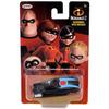 Indestructibles 2 Car In Metal - Disney - Toy for Child - Black - 7 Cm