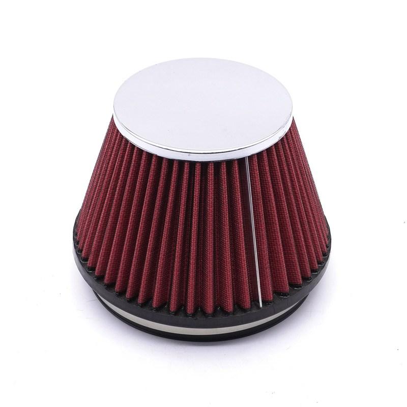 Air Intake Filter Auto Cold Kit Sport Racing Car Acessories Cone High Flow Filters Automobile Universal Parts 150-76/89/101mm
