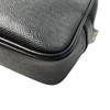 Gebrauchte LOUIS VUITTONClutch-Tasche schwarzes Leder Herren