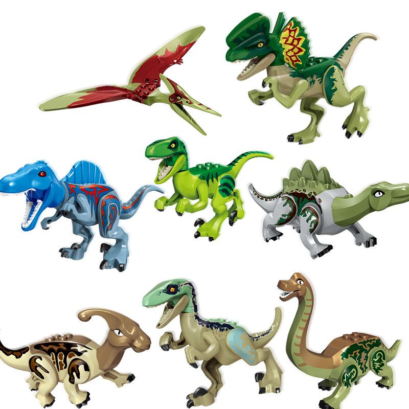 Jurassic Series Dinosaur World Park Mini Dinosaur Theme Block Model Toys And Mobile Parts Birthday And Christmas Party Supplies