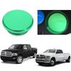 Aluminium Alloy Car Fuel Tank Cover Cap Fit For Dodge Ram 1500 2500 3500 2013 2017 (Green)