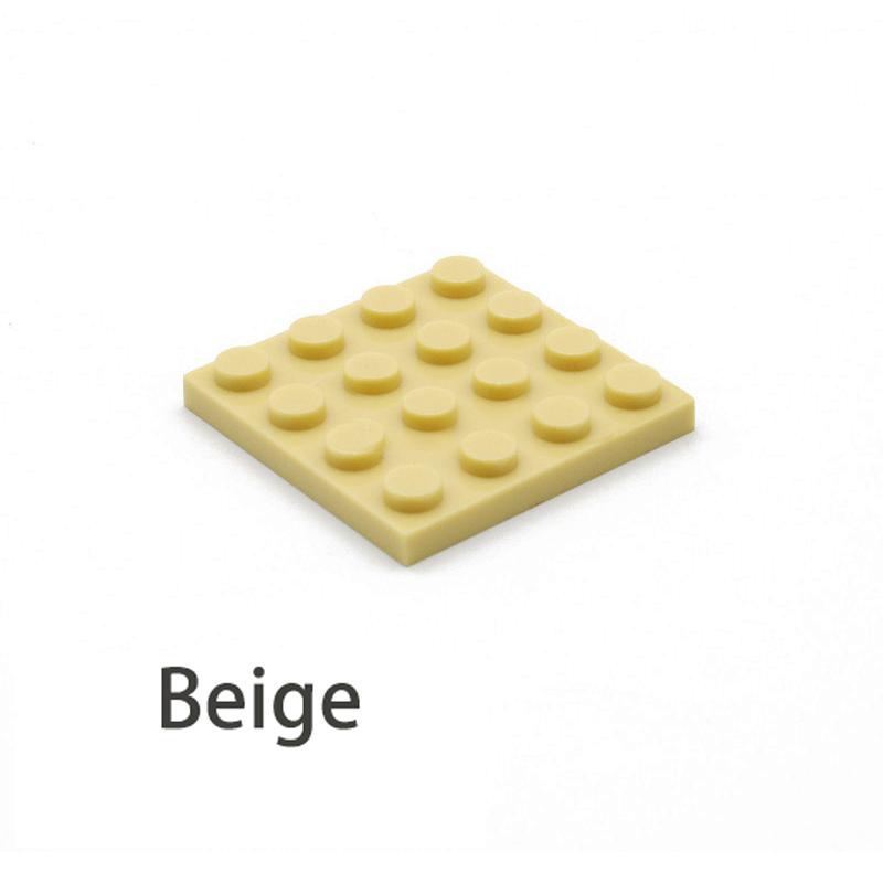 30 buc Blocuri de construcție DIY Cărămizi Figuri Subțiri 4x4 Puncte 12 Culori Educațional Creativ Mărime Compatibil cu 3031 Jucării pentru Copii