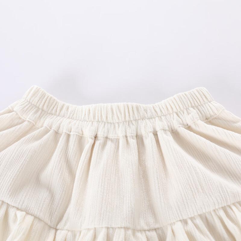 Girls' Korean Style Tiered Ruffle Skirt