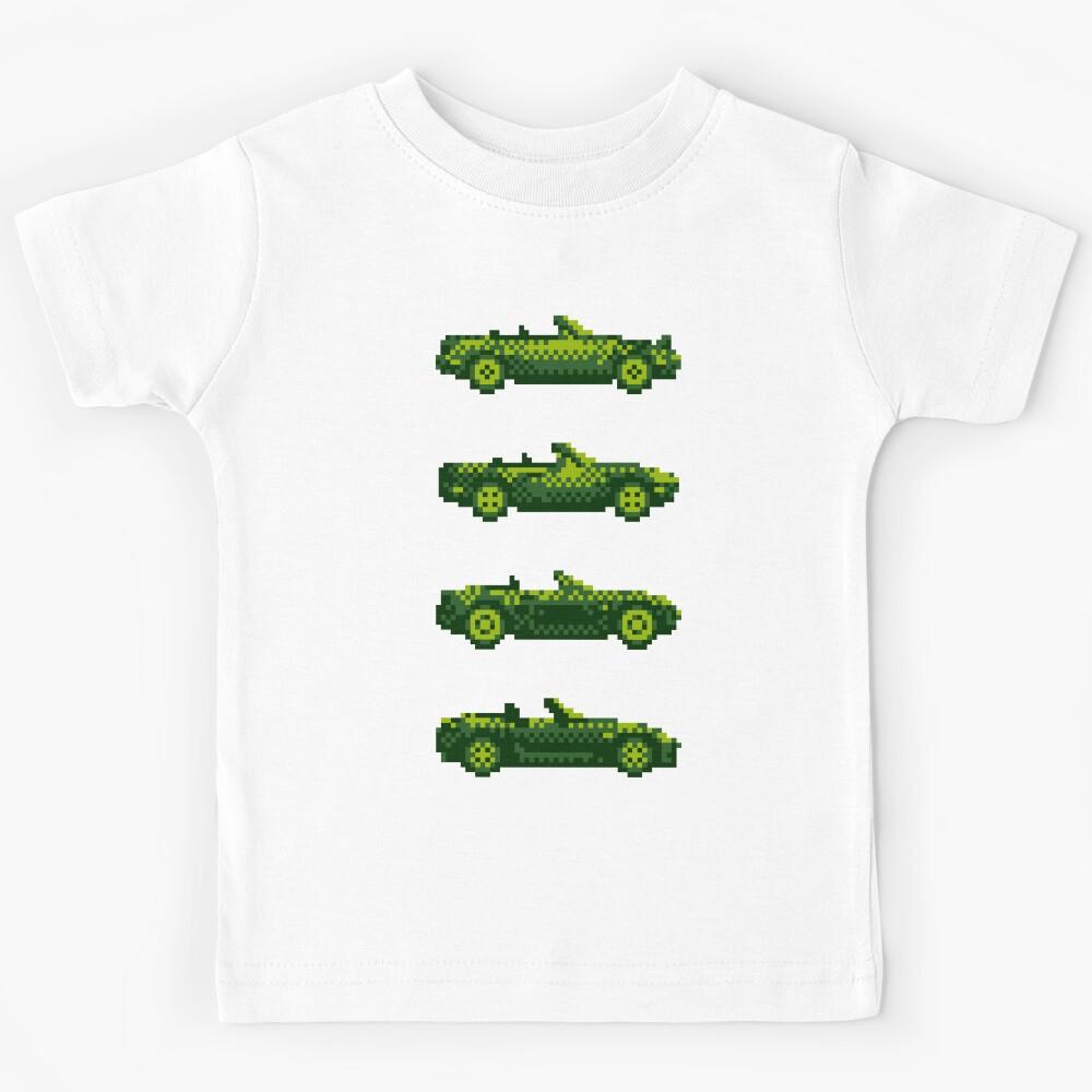 Pixel art Miata generations GB Kids T-Shirt 170