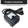 A25F-JT-180 For Solar Fountains DC 12V Mini Brushless Submersible Pump 350L/H Quiet Water Circulation For Fish Tanks