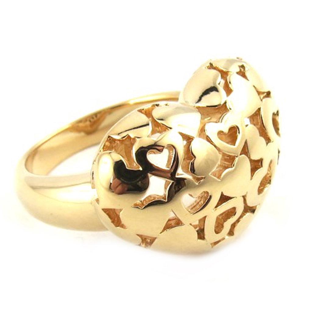 Gold Plated 'Love' Ring