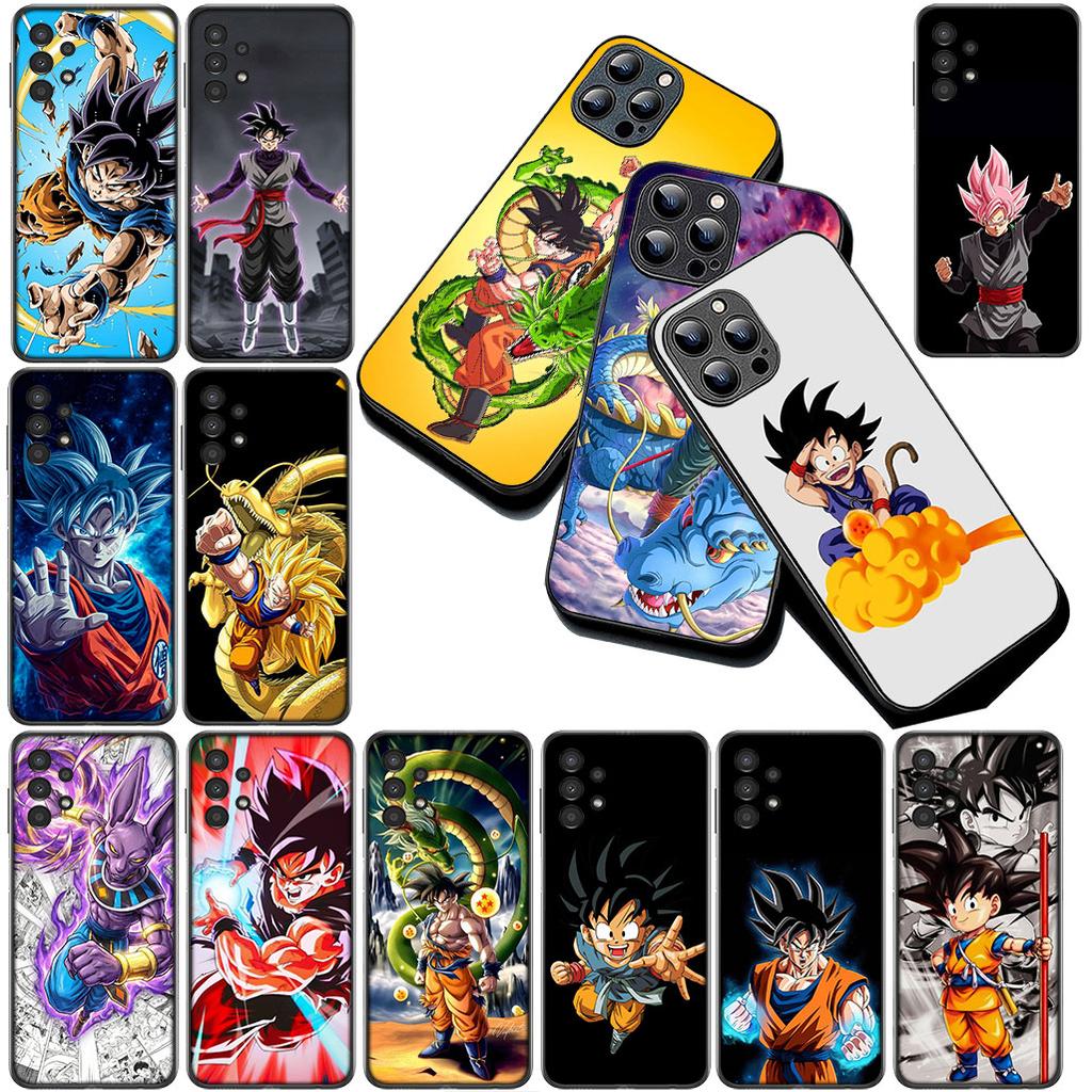 Cover for Samsung Galaxy S10 S8 S9 Plus A33 A34 A31 70 A71 A72 Note 20 9 8 S10E Casing Phone Case Anime Dragon Gokus Ball Poster