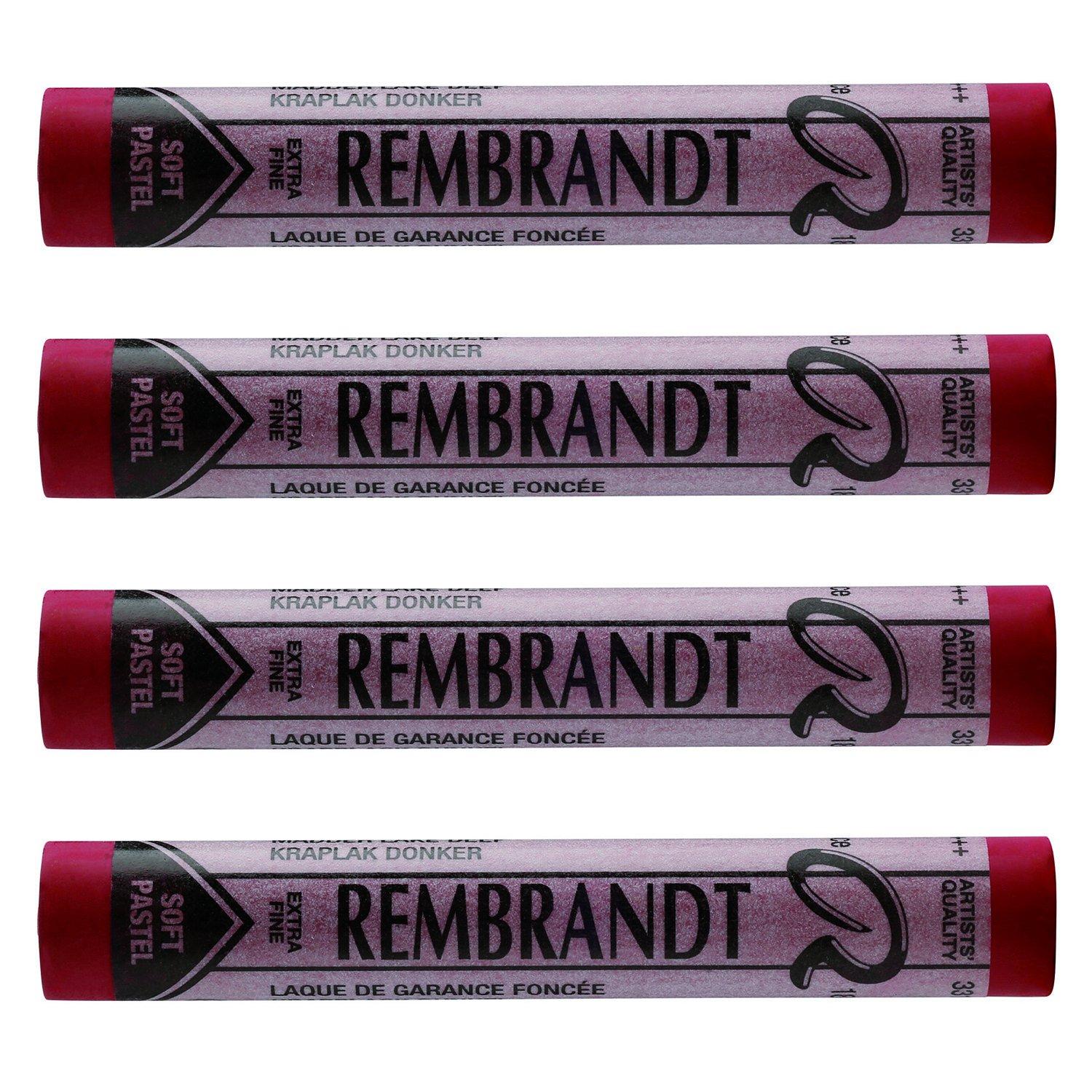 

Набор из 4 пастелей Rembrandt Soft, цвет Madder Lake Deep 5 T3199-331-5