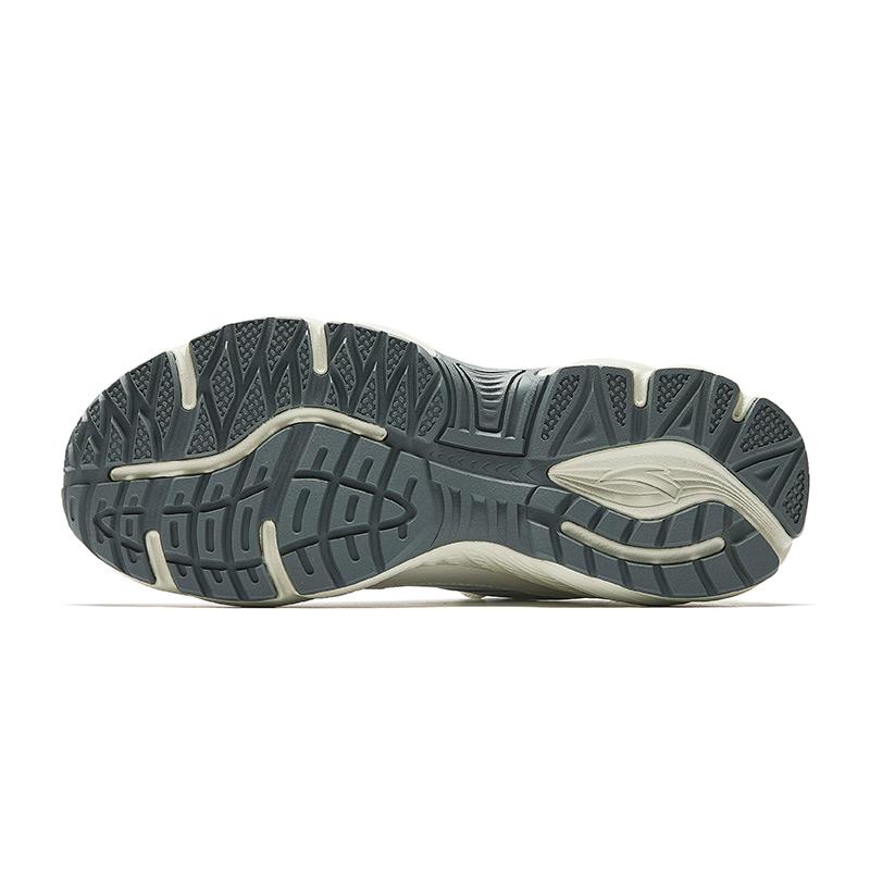 Anta AT802 Men Retro Trendy Casual Dad Shoes Ivory White Dark Gray 922528802-1
