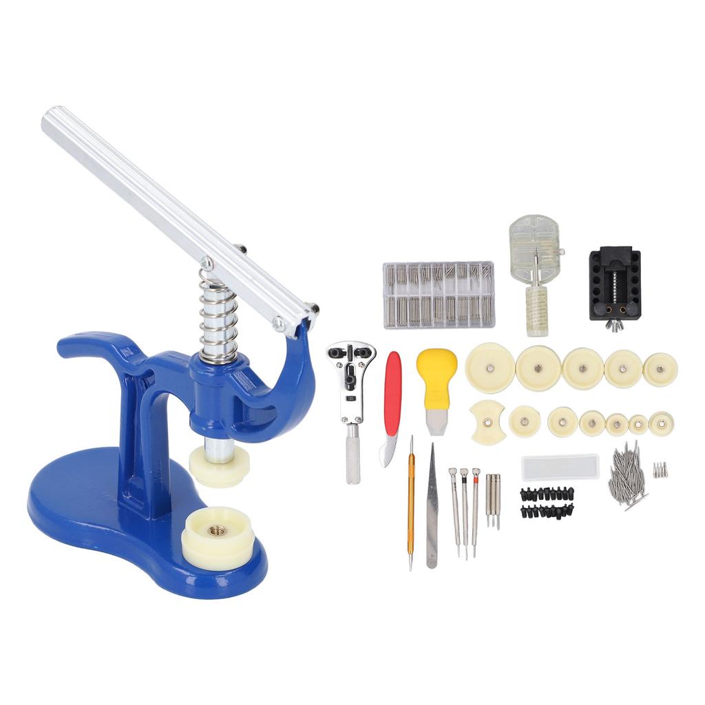 517pcs Watch Repair Kit Watch Case Opener Spring Bar Tools Battery Replacement Tool Kit Watch Band