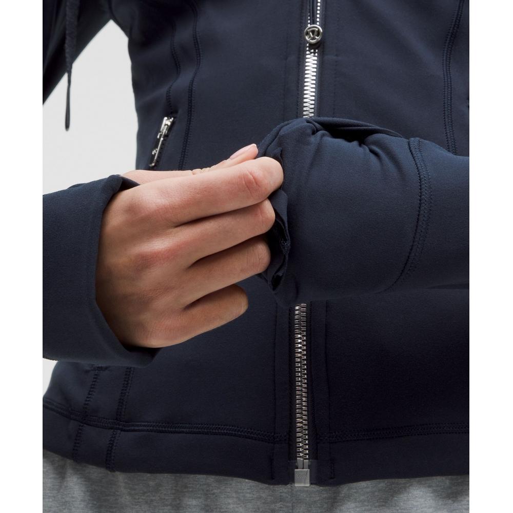 Lululemon Define Kapuzenjacke Nulu True Navy Mirror Silver