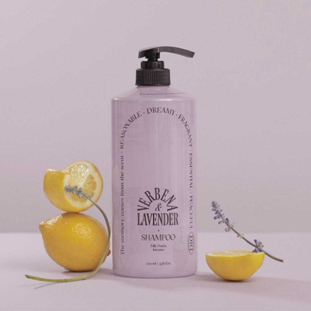 Odded Milk Protein Intensive Shampoo Verbena Lavender Fragrance, 1L, 1 Ea.