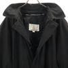 LONDON FOG Long coat 36R Black series liner Men's Used