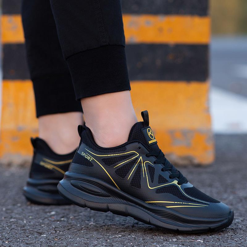 Herren- und Damen-gleiche Sportschuhe Frühling neue Mode vielseitige Laufschuhe weiche Sohle leichte Reiseschuhe Dad Shoes