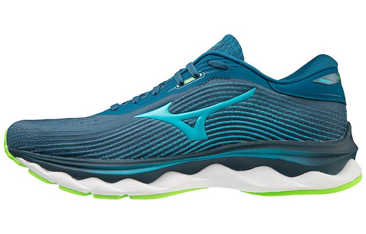 Men's Sneakers Mizuno Wave Sky 5 'Peacock Gecko Green'