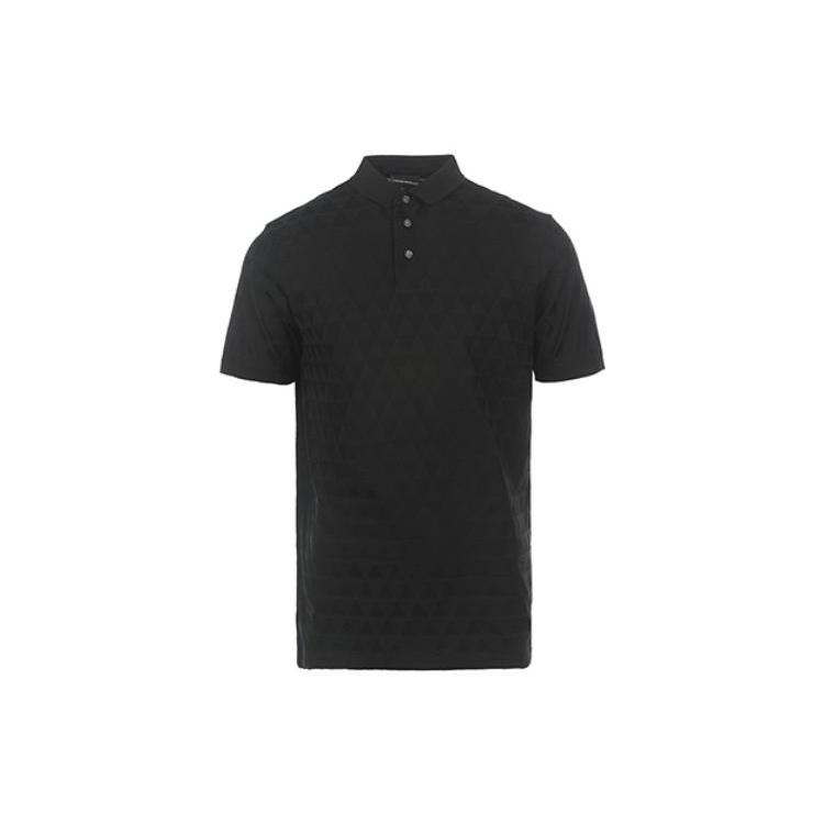 Emporio Armani FW23 Polo Shirt Men's Black 6R1F87-1JGYZ-0062