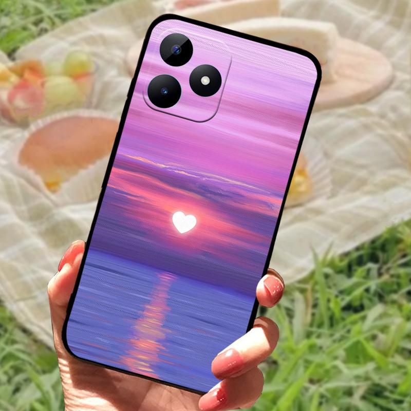Case For Realme Note 50 Fashion Cool Soft Silicone Phone Cover Narzo N53 Protective Fundas For OPPO Realme C51 4G C53 TPU Bumper