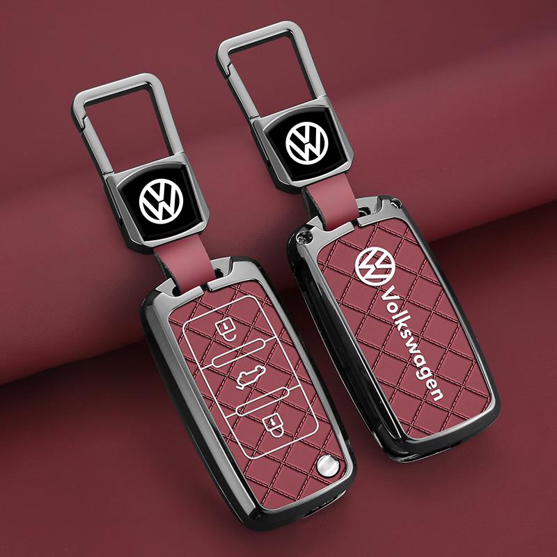 For VOLKSWAGEN VW Zinc Alloy Car Remote Key Case Cover Shell For Volkswagen VW Polo Golf Passat Tiguan Beetle Caddy T5 Up Eos Ke