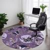 1pc Butterfly Fabric Chair Carpet for Office Non-Slip, Rug for Office, Room, Good Gift for Family or Friends,  Yy251226192