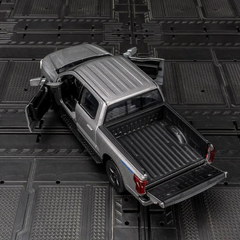 1/36 Ford Raptor F150 Lightning Alloy Die Cast Toy Car Model Sound and Light Pull Back Children's Toy Collectibles Birthday Gift