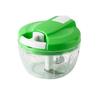 Multi-function Hand Pull String Garlic Chopper Portable Manual Food Mincer Wear-proof Anti-slip Base Vegetable Cutter Onion