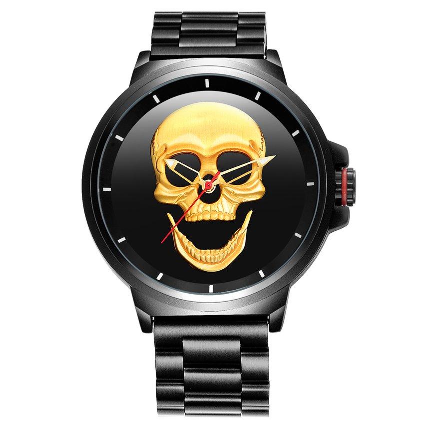 skone skeleton watch