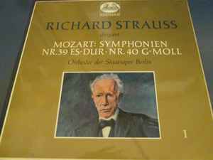

LP Record R STRAUSS, ORCHESTER DER STAATSOPER - Mozart Symphonie Nr39 Es Dur Kv543 88022 HELIODOR Germany Classical Used