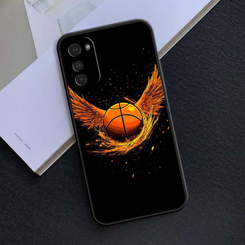 Sports basketball cool Phone Case For Motorola G85 Edge 50 G24 G35 G14 G04 40 G72 G34 G G54 G13 G32 5G Black