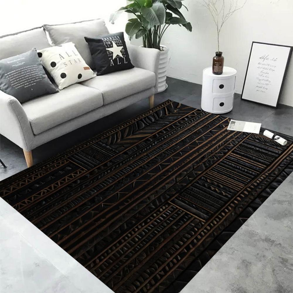 3D Chip Circuit Board Area Rug Carpet Rug for Home Living Room Bedroom Sofa Play Room Doormat Decor Kid Game Non-slip Floor Mat