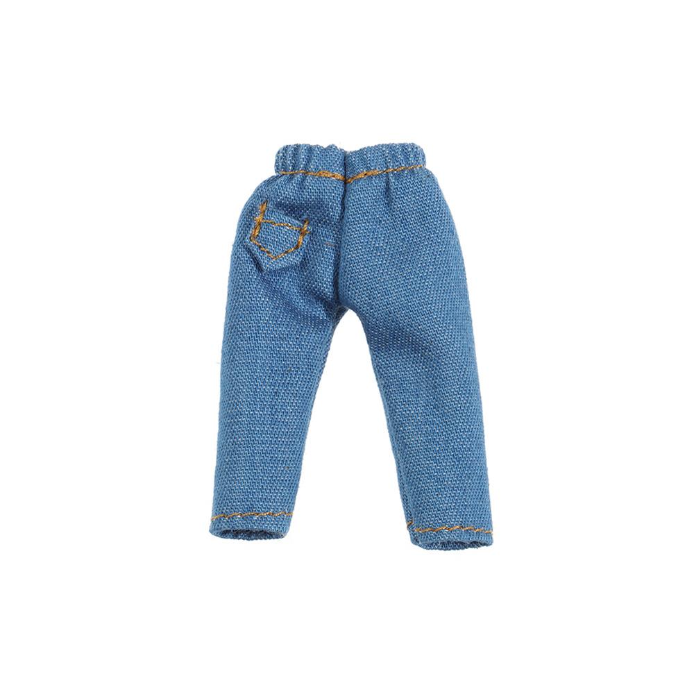19 Styles 1/12 Dolls Kids Gift Toys PU Leather Jackets Fashion Ripped Pants Hoodies Doll Jeans