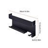 Styling Tool Organizer Double Layer Curling Iron Holder Sturdy Bathroom Accessories Storage Rack For Curling Wands Lipstick