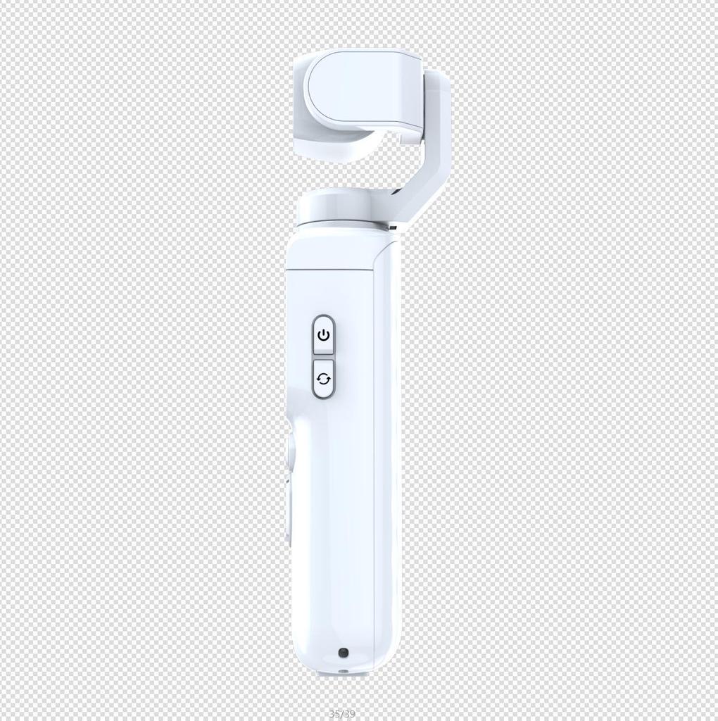 Smart Handheld Gimbal Camera with Motion Follow and Anti-Shake for Vlogging