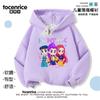 New Cool Kpop Demon Hunters Huntrix Printing For Boys and Girls Soft Long Sleeve Fitted Hoodies Cute Kids Jacket