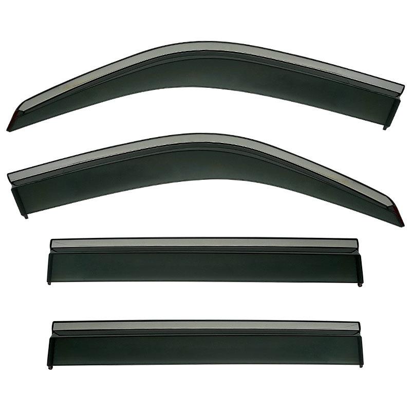 For Toyota LAND CRUISER LC80 MK7 J80 1990-1997 Window Visor Vent Shades Ventvisor Wind Deflectors Visors Rain Guard Shades