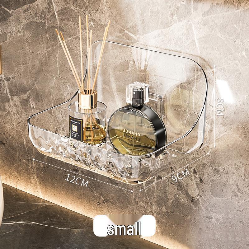 Acrylic Punch-Free Wall-Mounted Bathroom Storage Rack